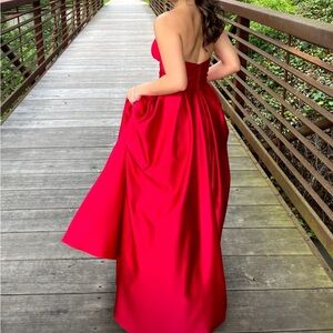 Red Formal Prom Gown